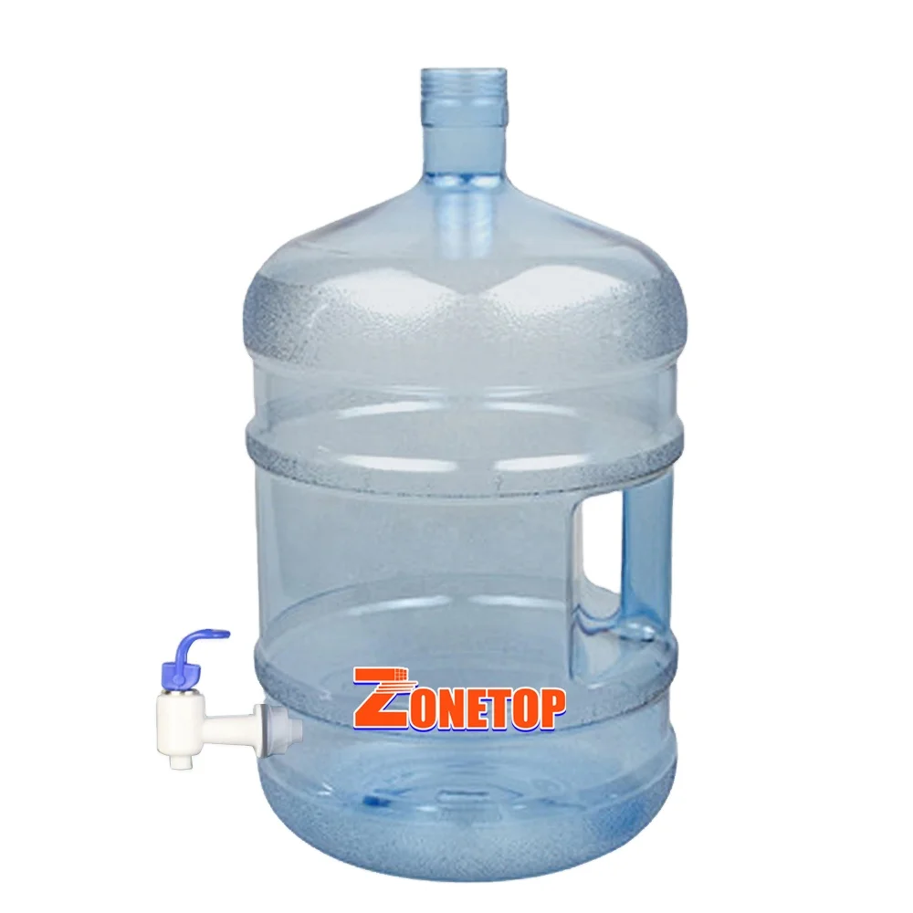 Конкурентоспособная цена 18 Ltr 9 19 литр 20 л 5 галлонов пластиковая бутылка для воды с краном