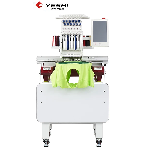Многофункциональная одноголовная компьютерная вышивальная машина Yeshi футболка одежда