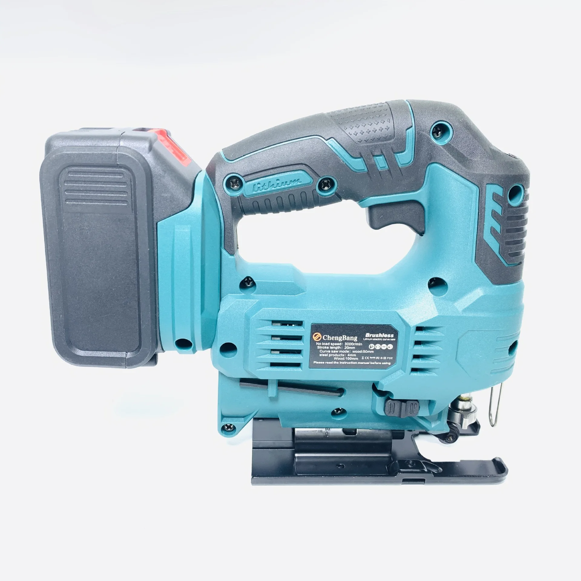 20V Portable Power Tools Brushless Jig Saw Set Rechargeable Cordless Lithium Electric Curve Saws Wood Curved Cutting Machine