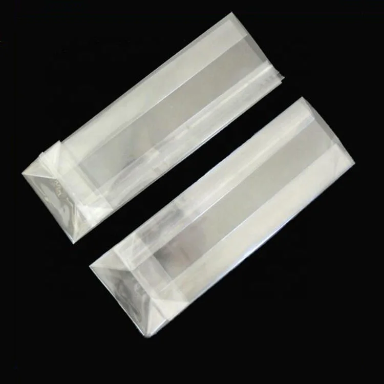 Side Gusset Transparent Candy OPP Packaging Bags with Square Bottom