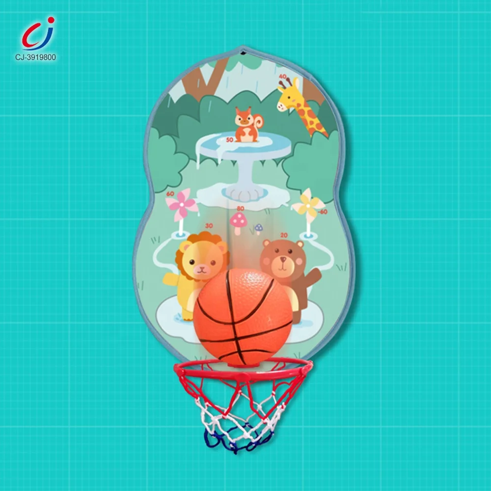 Chengji Sport Montessori Sticky Ball Dart Board Target Children Target Sticky Ball Throw Dartboard 2 In1dart Board Game for Kids