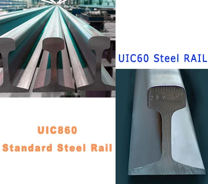 China Supplier Railroad Steel Rail Heavy Railway Rail And Light Railway Rail Track For Mining
