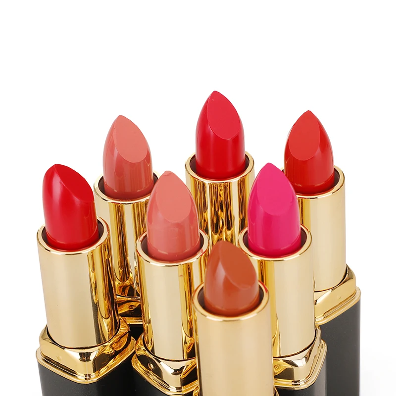 Hot Selling Wholesale vegan Beauty Make Up Waterproof And Custom private label matter Lipstick