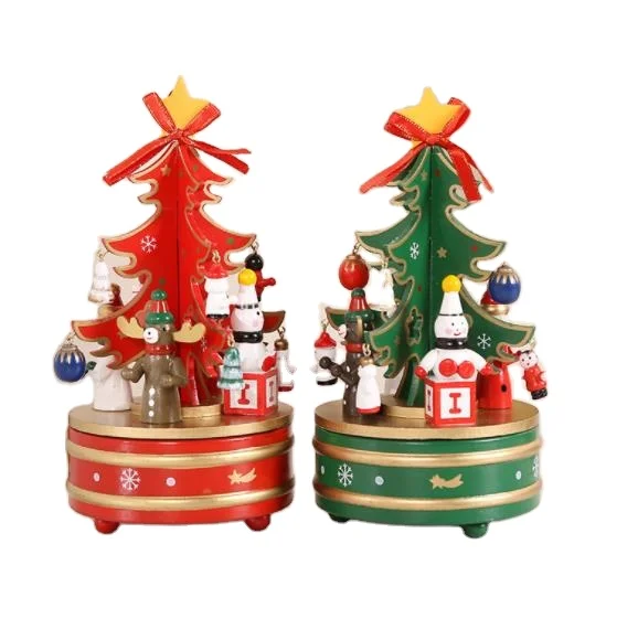 Best Selling Present Christmas Gifts Christmas Tree Creative Decoration Music Box