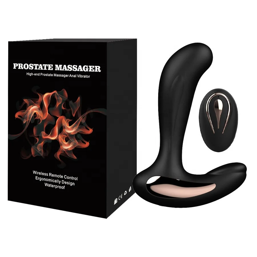 Amazon Trending Body Safe Silicone anal vibrator with remote control prostate massager sex toy for male men women