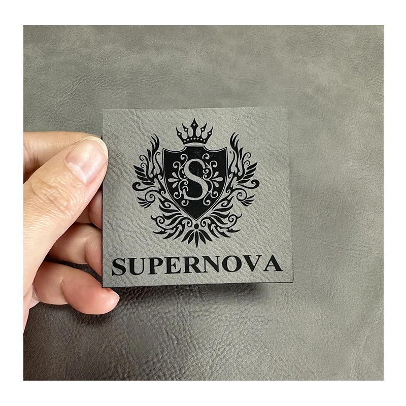 High Quality Blank Leatherette Lasereable Compendiums Laser Engraving Leather Sheets with Heat Adhesive