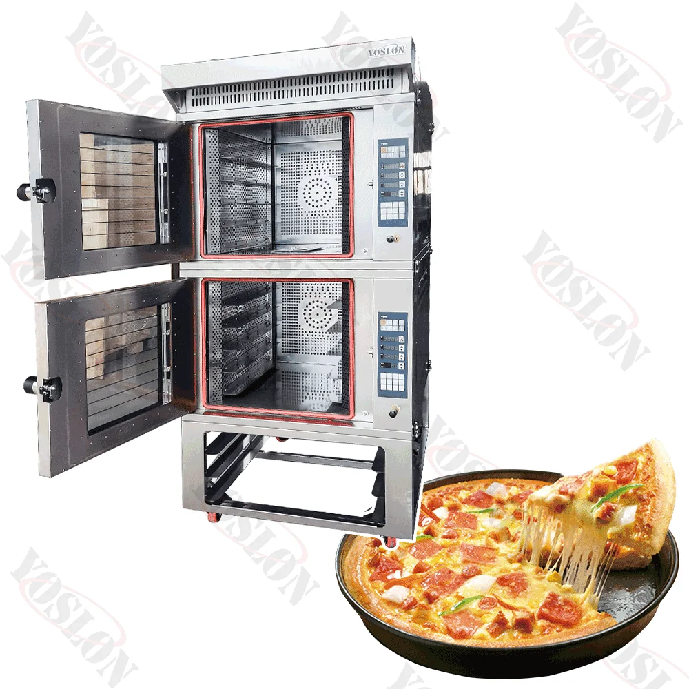 YOSLON High-potential Commercial Restaurant Bread Convection Oven With 5 10 Trays New Big Size Hot Sale For Hotel Food Shops