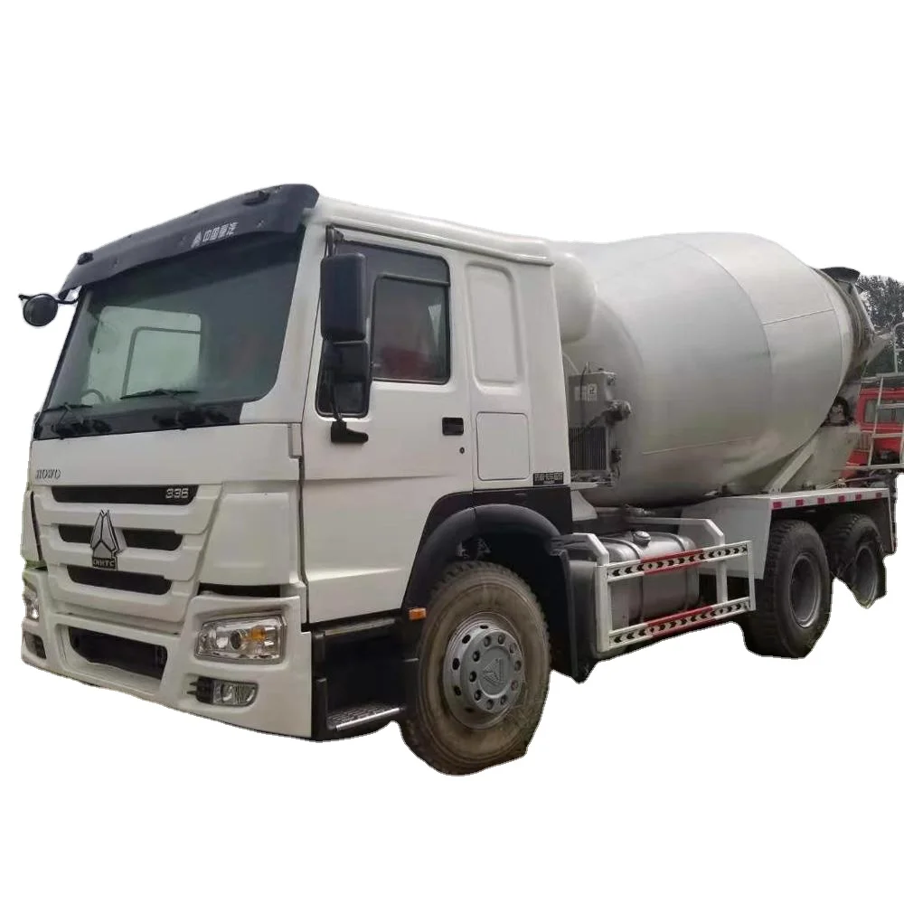 Refurbished 6*4 drive Howo mixer truck for 10 cubic meter
