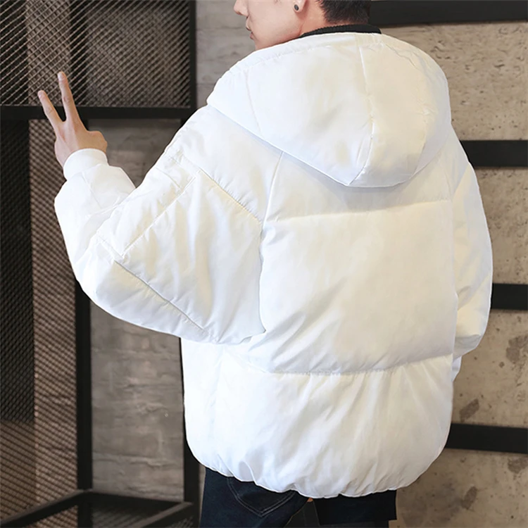 
Coats Half Zip Men Winter Shiny Down Jacket Duck Down Winter Coats 