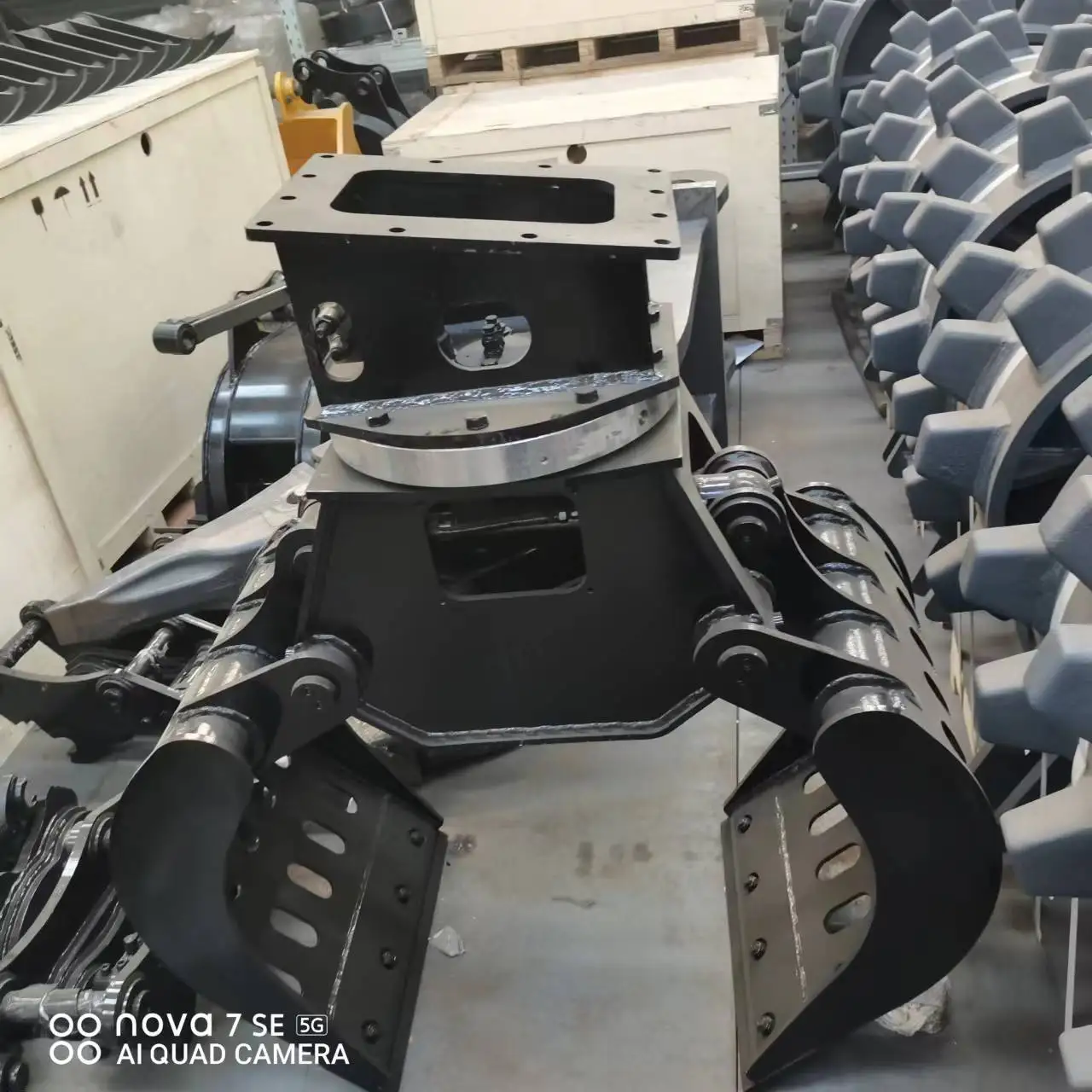 hot sale 2023 factory hydraulic excavator demolition brick and wood structures demolition grapple