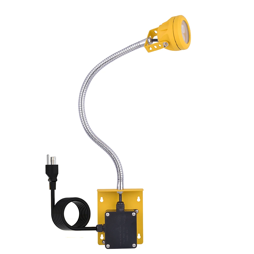 Chinese Wholesale price IP 65 led dock light with flexible arm 130lm/w 1300lm high brighenness For workshop