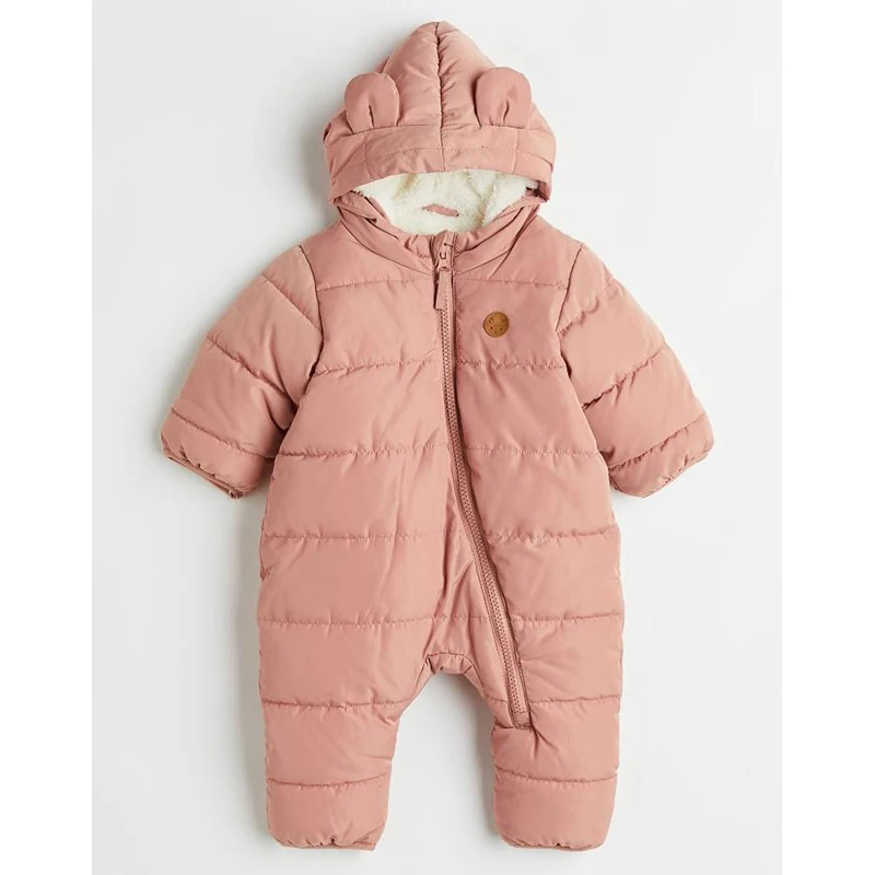 Sportsfore Warm Fashion Outerwear kids Overalls Romper Winter Jumpsuit Newborn Baby Snow Wear infant Snowsuit