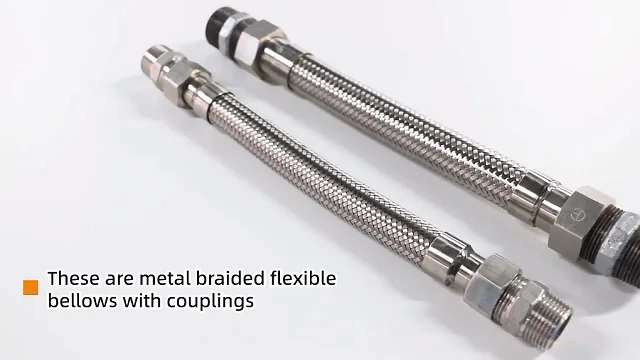 Stainless steel corrugated/convoluted flexible metal hose