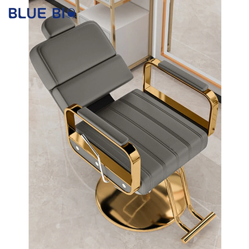 High Quality Reclining Barber Waiting Chairs Hydraulic Kids Hair Cutting Chair Italian Barber Chairs