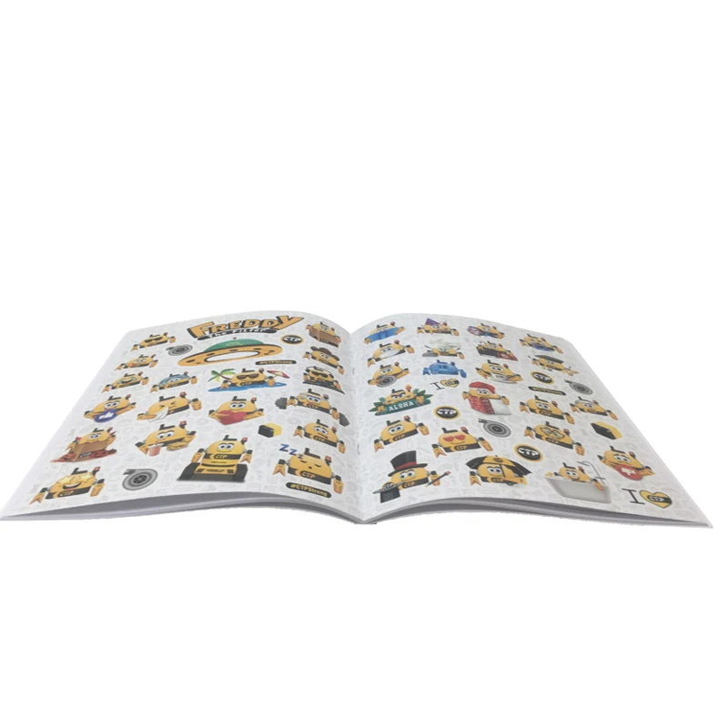 Custom Kids Coloring Books For Children Drawing Painting Book Coloring Books with Stickers