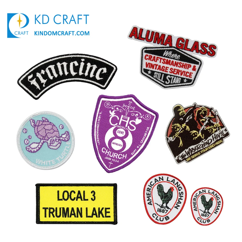 Бесплатный образец на заказ, светоотражающая жаккардовая этикетка, тканый значок для езды на велосипеде, горном велосипеде, одежда, вышитые велосипедные нашивки