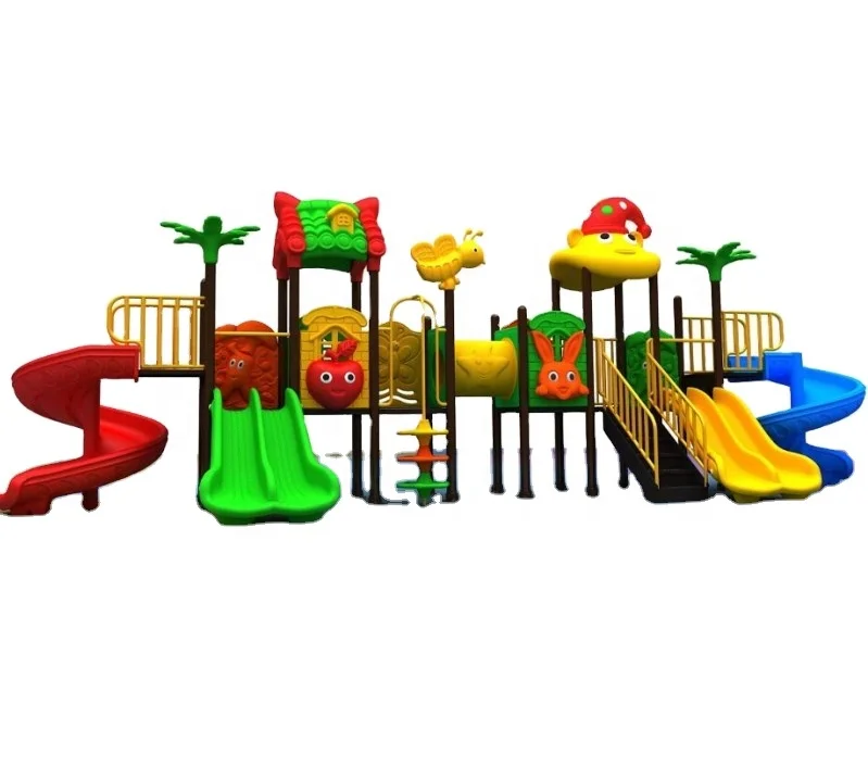 New design Good High Quality Customized commercial Kindergarten or Playground big fun interest outdoor  Slide