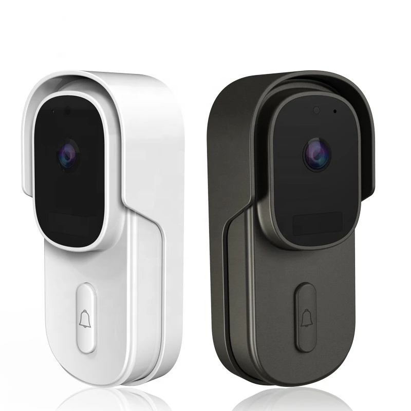HD 1080P Rechargeable Battery Cloud Storage Wireless Video Doorbell Tuya Alexa Home Security Door Bell Camera With Indoor Chime