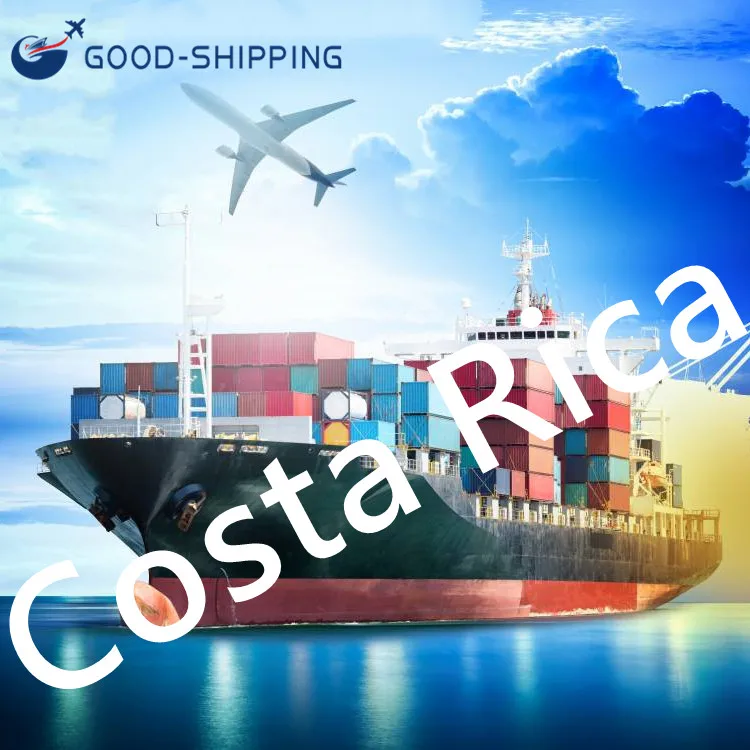 Lcl Fcl воздушная Морская перевозка от двери до двери Ddp международный логистический экспедитор доставка из Китая в Коста-Рику