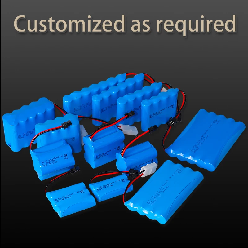 Factory high capacity nicd 8.4V 1400mAh batteries pack for toys climbing stunt car used battery