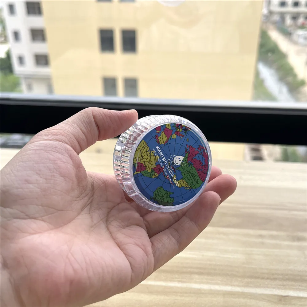 УФ-печать по индивидуальному заказу земляной шар икнография дизайн оптовая продажа дешевая мигающая светодиодная лампа yo игрушка для