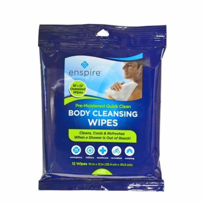 Body Cleaning Cheap Bath Towels Wet Wipes Adults Household Cleaning Wipes 12ct With Lid Fresh Scented