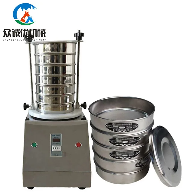 300Mm Soil Laboratory Test Sieve Base Shake Equipment/High Sieving Efficiency Lab Sieve Powder Sifter Machine