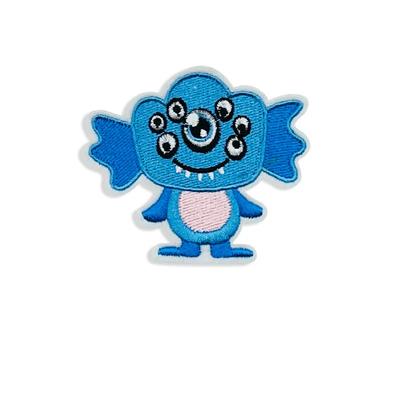 Exquisitely cute owl cloth applique cartoon animals embroidered clothes accessories iron on patches