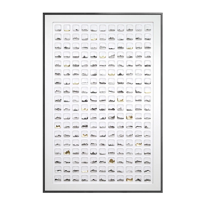 Modern Hand-made Gold Foil Ceramic Materialwall Art Home Decor 3d Art Picture Wall Decor