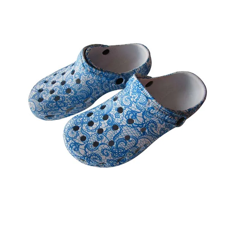 
Eco-friendly reclaimed material kids hospital garden slipper clog 