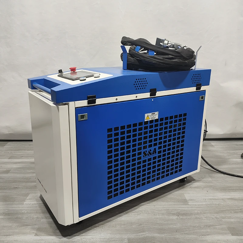 ZIXU Wholesale Automatic Handheld Grafity Cleaning for Manufacturing Plants Small Laser Cleaning Machine