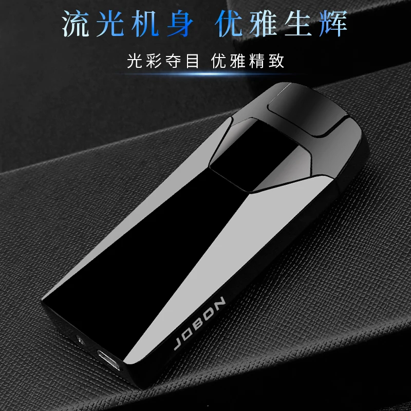Qianxun Cigarette Electric Electronic Usb Candle Rechargeable Wholesale Metal Fancy Smoke Lighter Custom logo Bulk