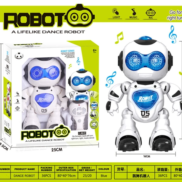 Popular Robot Toys Infrared RC Musical Dancing Robot