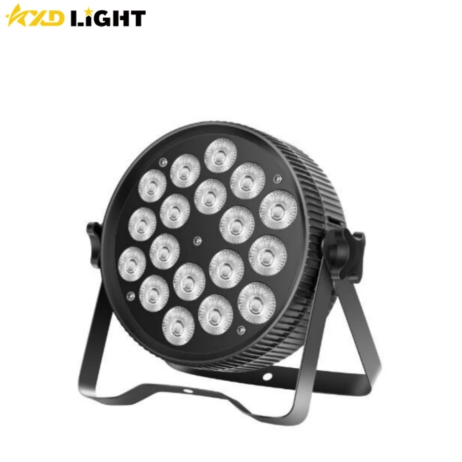 Stage Aluminium LED Par Light 18pcs 20W Real High Power 6IN1 RGBAL UV DMX512 with optional CTO Cost effective LED DJ Disco Par