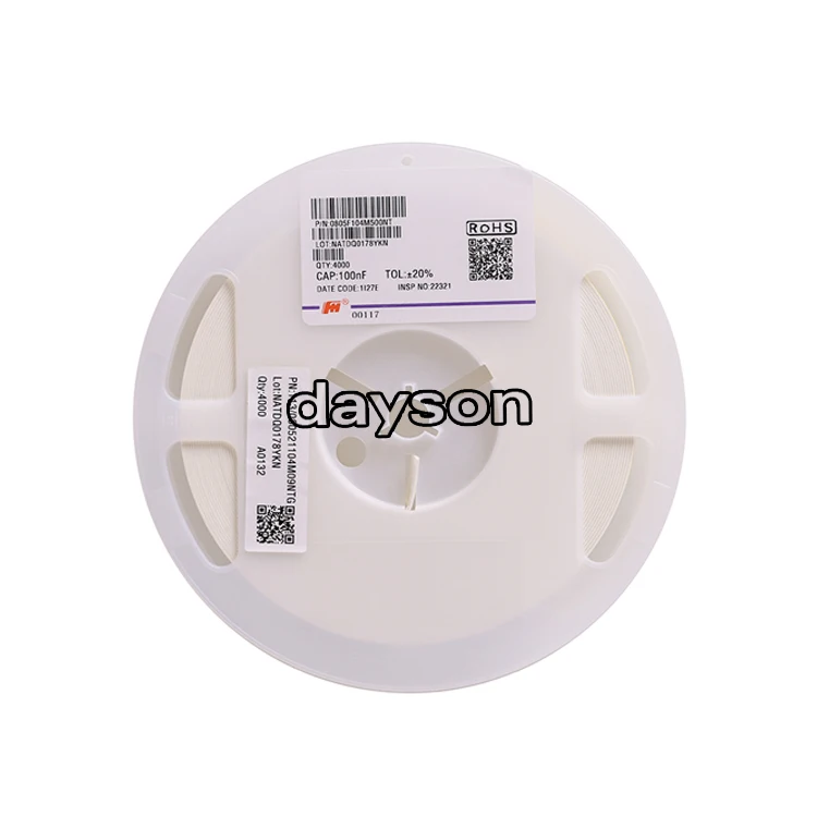 1206 CL31B106KAHNNNE (3216) 106K(10 мкФ) 25V X7R 10% конденсаторы SMD конденсатор