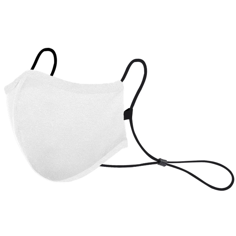 Fashion designer adjustable protective facemask custom reusable silverion cotton maskes