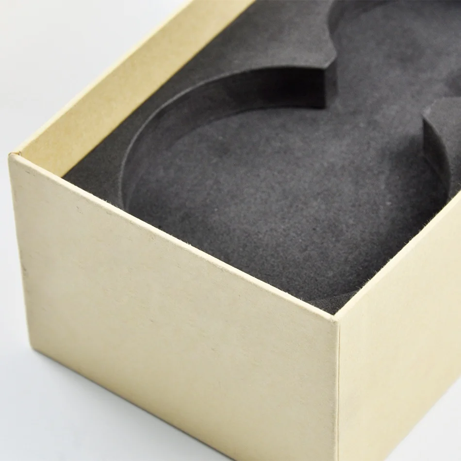 Бумажная коробка для бытовой электроники со вставкой из вспененного этилена Золотая фольга тиснение матовая глянцевая ламинация исчезающая печать тип папки