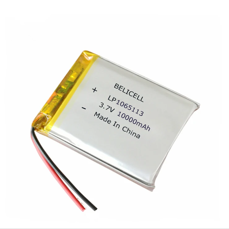 Customize 10000 mah 3.7V Rechargeable Lipo batteries 37v 10000mah  lithium polymer battery byd