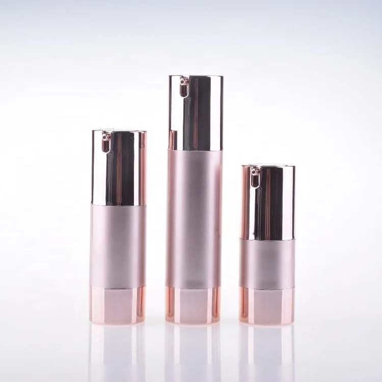 Promotional Empty Luxury Cosmetics 15/20/30/50/80/100/120/200 ml Airless Pump Bottles Containers with Low Price