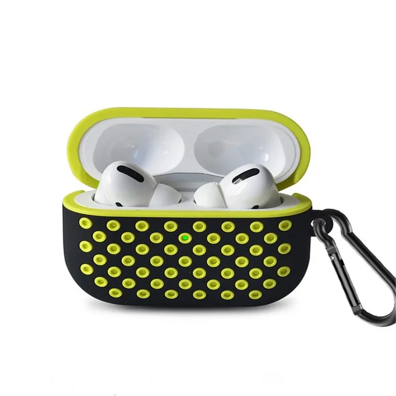 
Cover 2 1 Earphone Protector for Nike Acessories with Keychain Silicon for Case Silicone 