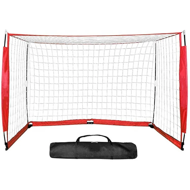 Hot Selling Outdoor Football Game Practice Easy To Carry Adjustable Kids Soccer Goals 6x4 For Backyard