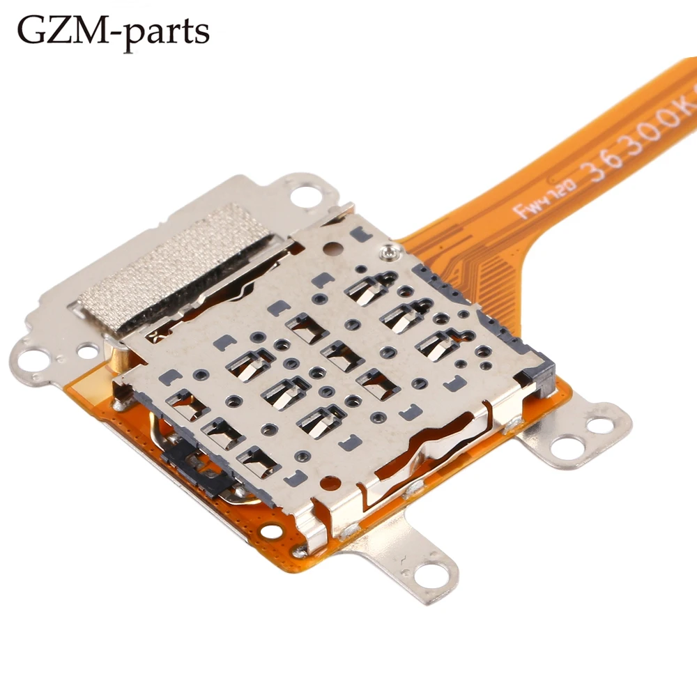 GZM-parts Mobile phone SIM CARD HOLDER SOCKET FLEX CABLE FOR XIAOMI MI 11 LITE 5G sim card Tray Slot Reader Socket Flex Cable