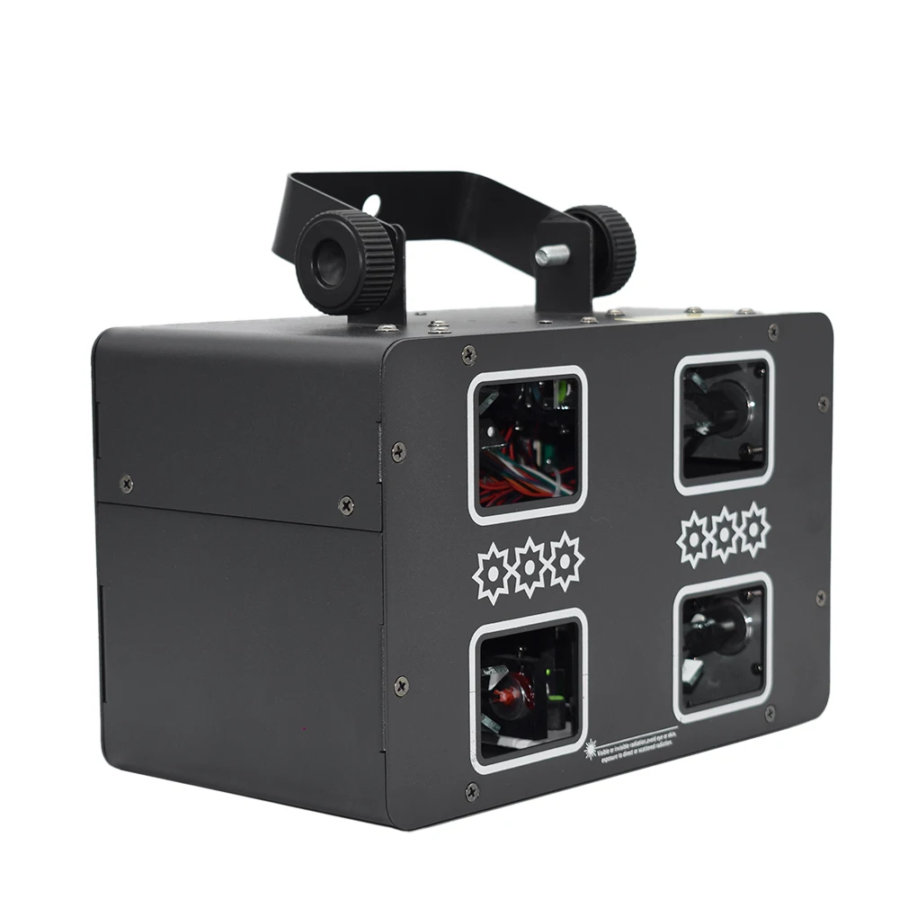 Wholesale 600mw RGB Laser Projector Stage Animation Light Small Beam Full Color Laser for night club disco