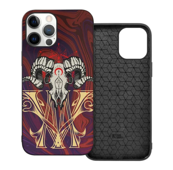 Colorful Print Luxurious Leather 360 Protection Anti-Shock Ultra-Slim iPhone 12 Case Customizable