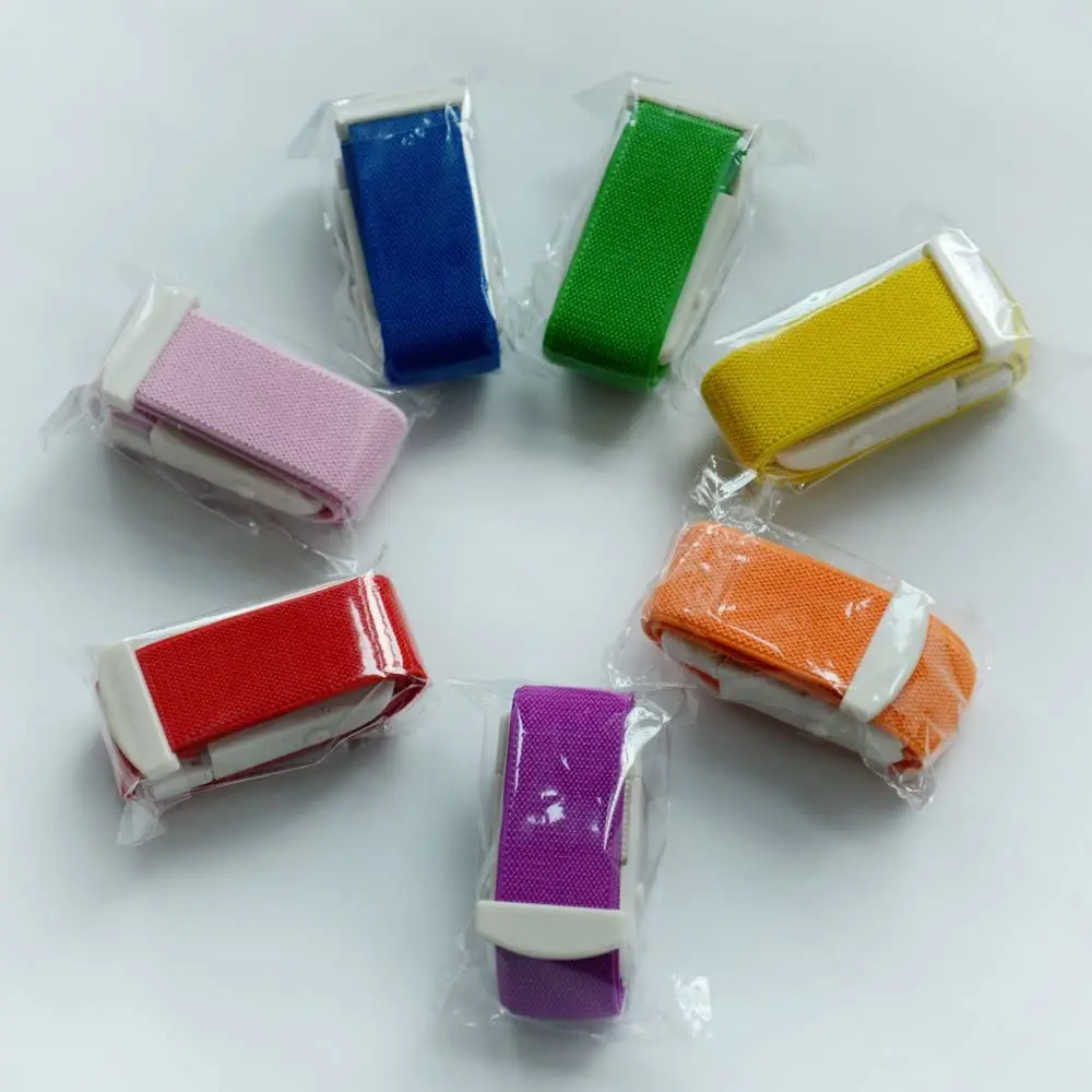 New design Medical Latex Free Specimen Collection Plastic Hospital Single Use Disposable Tourniquet