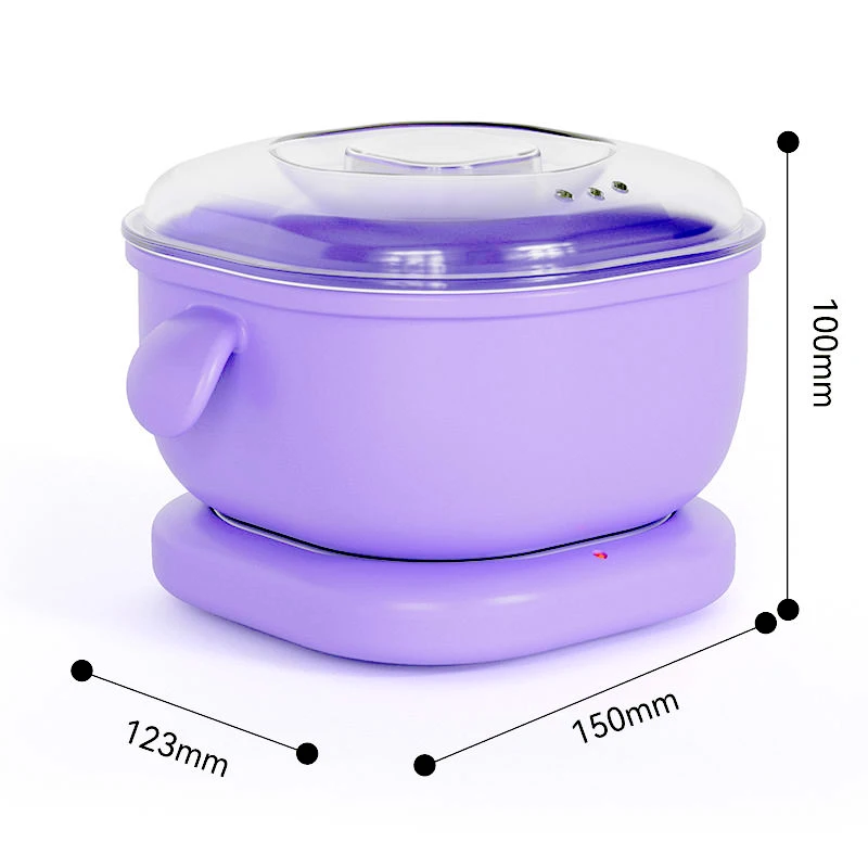 Hot Sell Hair Removal Wax Bowl Lightweight Material Easy To Carry And Folding Mini Silicone Wax Pot