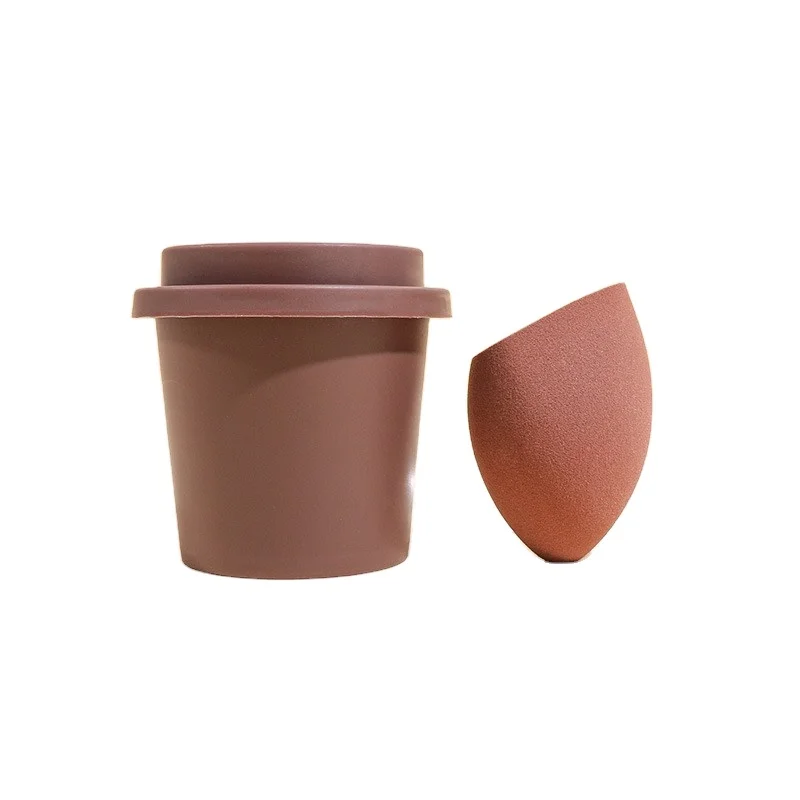 2024 Durable Cosmetic Waterdrop shape Makeup Sponge Super Soft Beauty Egg Puff Cosmetic Puff