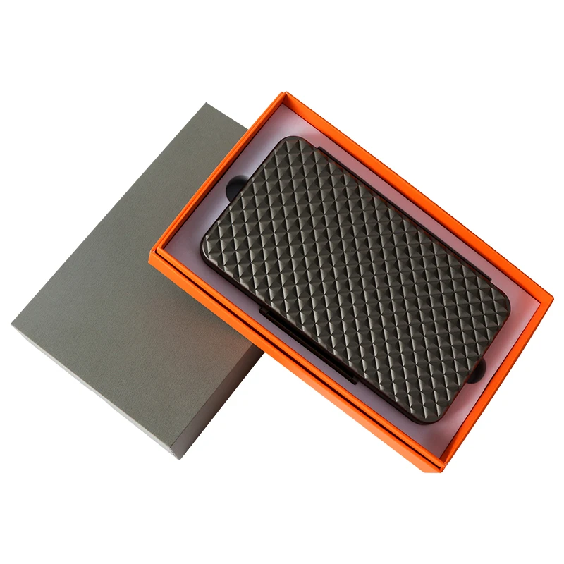Hot Selling Lightweight Aluminum Alloy Travel Humidor Cigar Box Portable Ultrathin High Quality Cigar Cases Humidors
