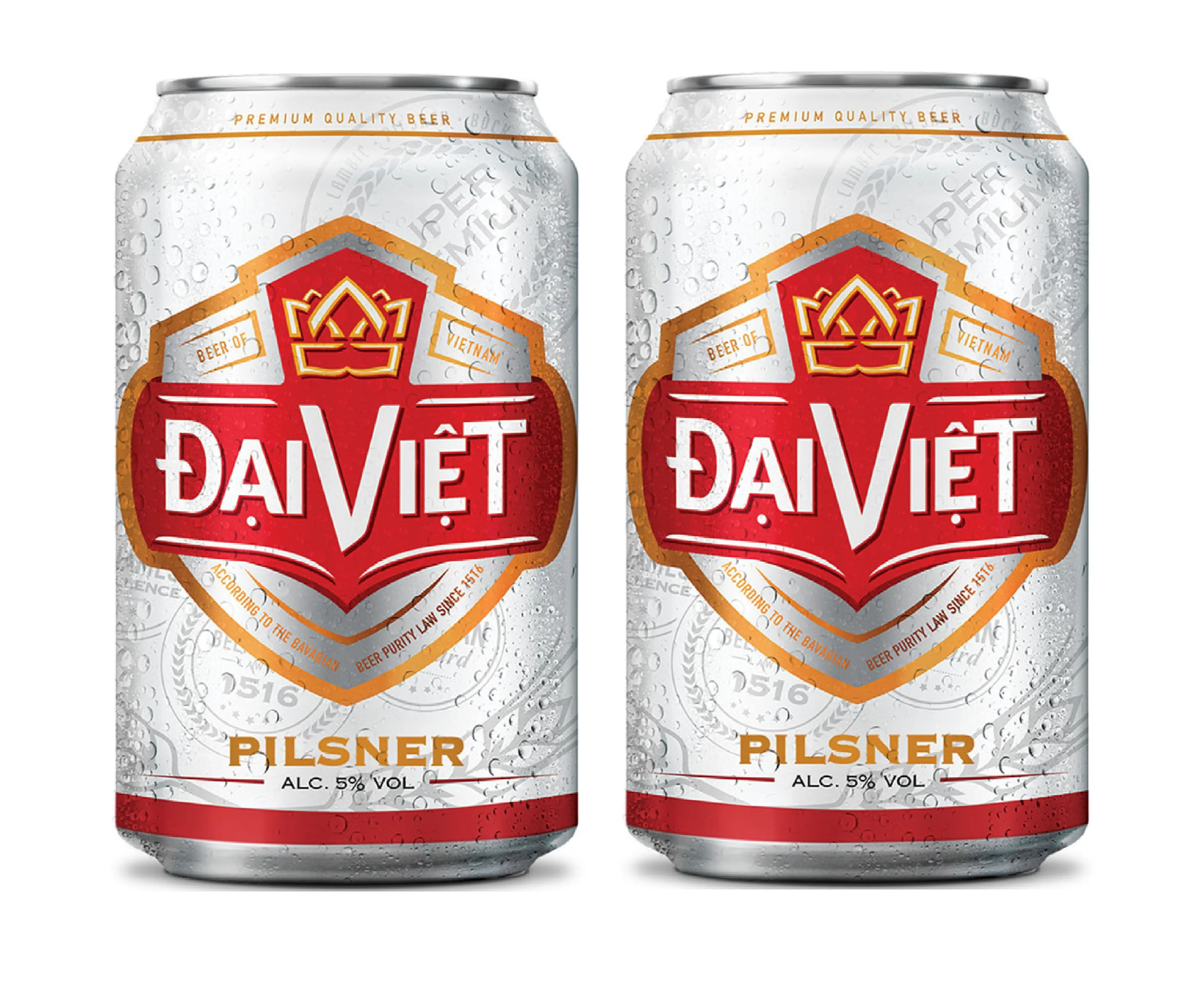 2021 хит продаж, оптовая продажа банок для пива DAI vietnam PILSNER 5% том X 24