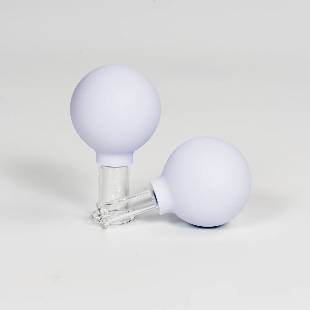 New Arrival!!  Set of 2 anti cellulite cup vacuum cupping massage facial suction cups therapy set